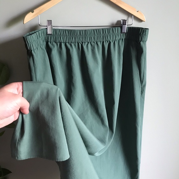 Eileen Fisher Sandwashed Midi Skirt XL - Picture 4 of 5